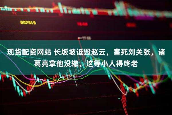 现货配资网站 长坂坡诋毁赵云，害死刘关张，诸葛亮拿他没辙，这等小人得终老